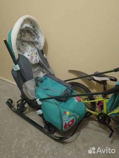 Санки коляска