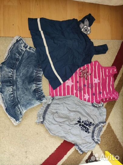Вещи пакетом девочка 104