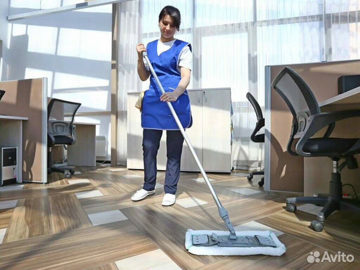 Уборщица, в бизнес-центр (м. Выборгская, Лесная)