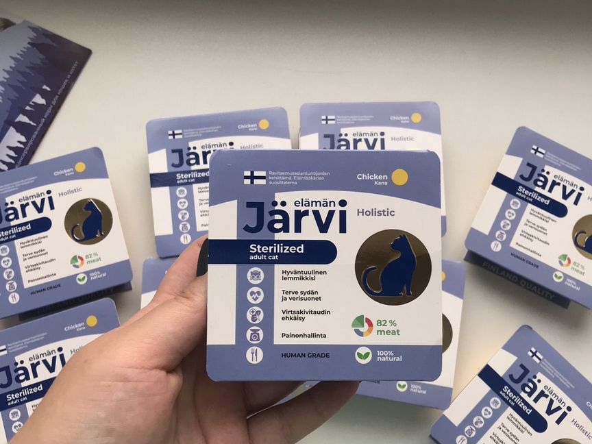 Jarvi паштет для стерилизованных кошек