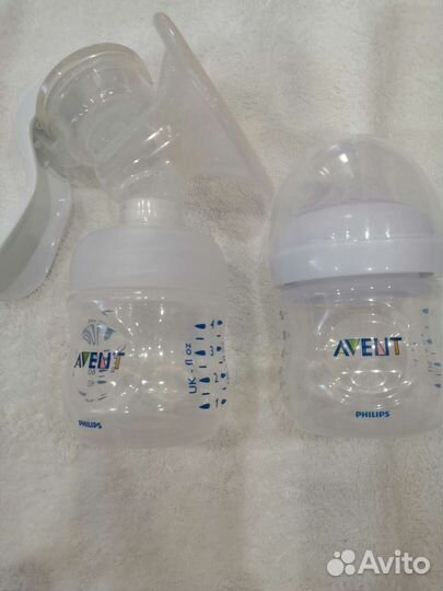 Молокоотсос avent бутылочка