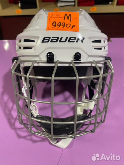 Шлем хокк. с маской bauer 5.0 М (54-59см)