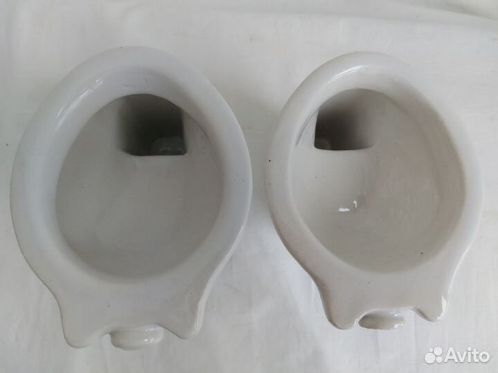 Игрушечный фаянсовый унитаз 1975 год