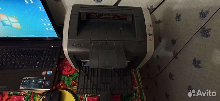 Принтер лазерный hp 1010 черно белый