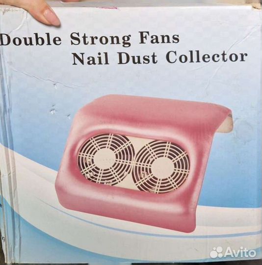 Вытяжка для маникюра с двумя вентиляторами