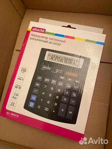 Калькулятор Attache настольный SW-2472сf новый