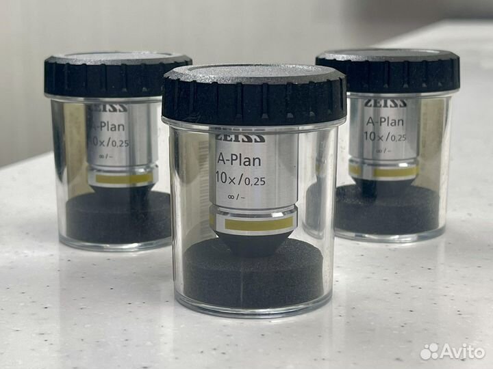 Объективы микроскопа Zeiss A-Plan 10x новые
