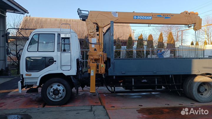 Nissan diesel c манипулятором 6т