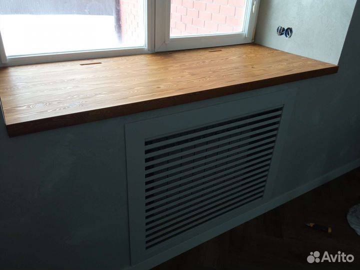 Подоконник деревянный