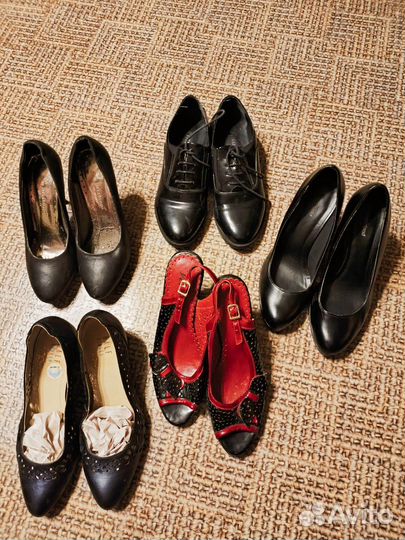 Обувь женская 38 размер пакетом