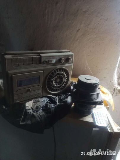 Советский кассетный магнитофон