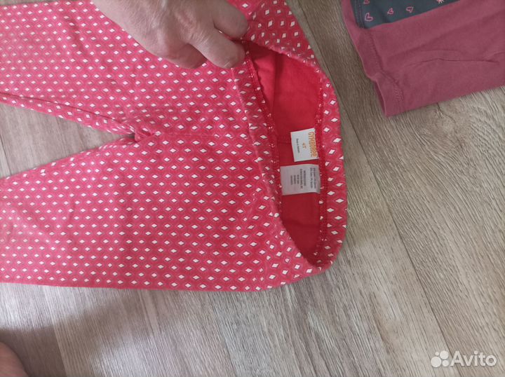 Лонгслив Mothercare +леггинсы 104