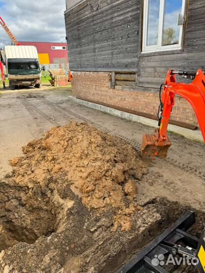 Услуги мини экскаватора