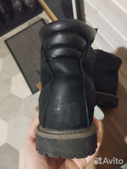 Ботинки timberland чёрные