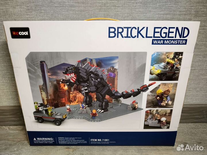 Конструктор Decool 71001 Годзилла