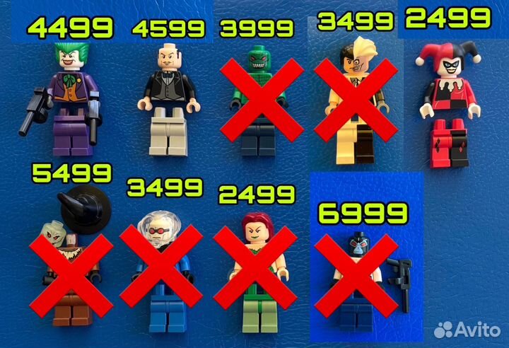 Lego Batman 2006 фигурки