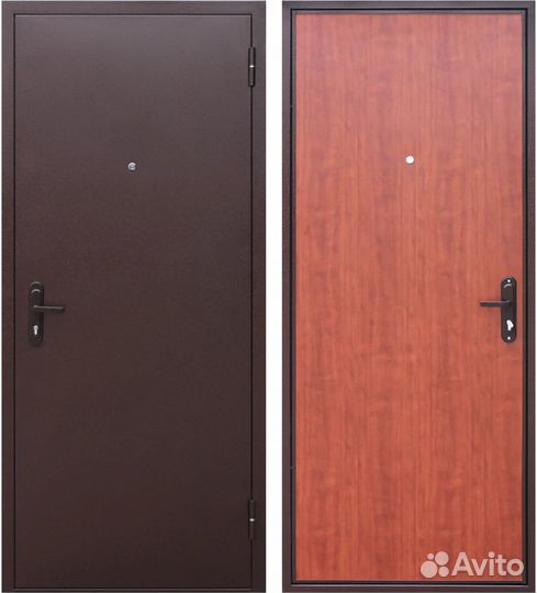 Дверь металлическая Стройгост 5 Рустикальный Дуб 8