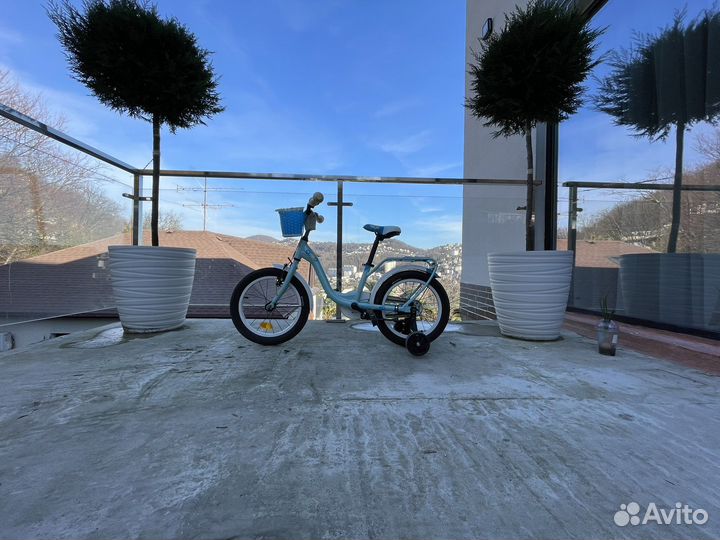 Детский велосипед Scool niXe(голубой) (торг)