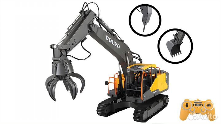 Экскаватор 1:16 2.4G Double Eagle E568-003