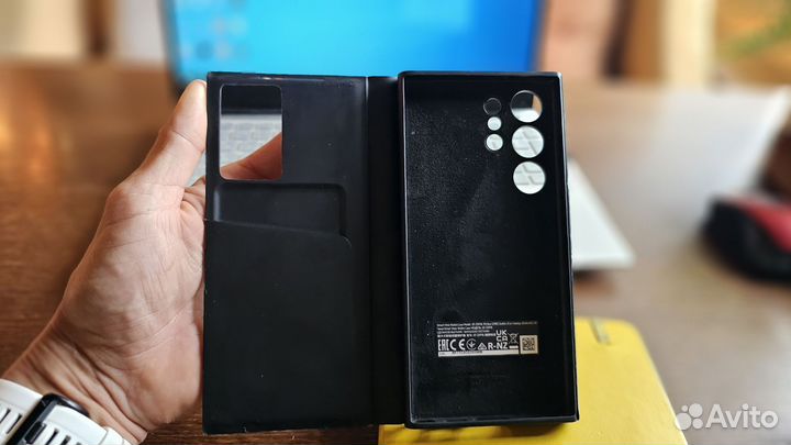 Умный чехол для Samsung S23 ultra оригинал