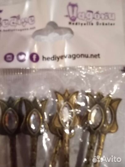 Чайные ложки 6 штук