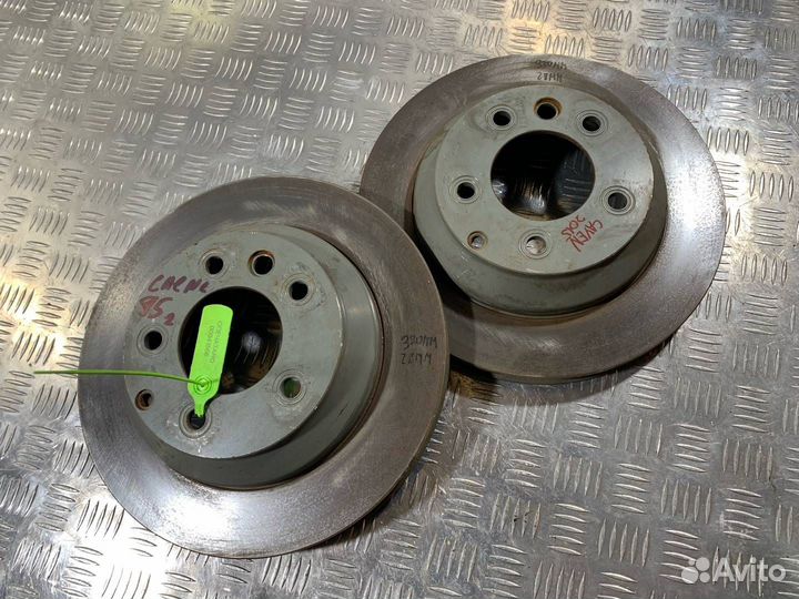 Диски тормозные (комплект) зад. Porsche Cayenne