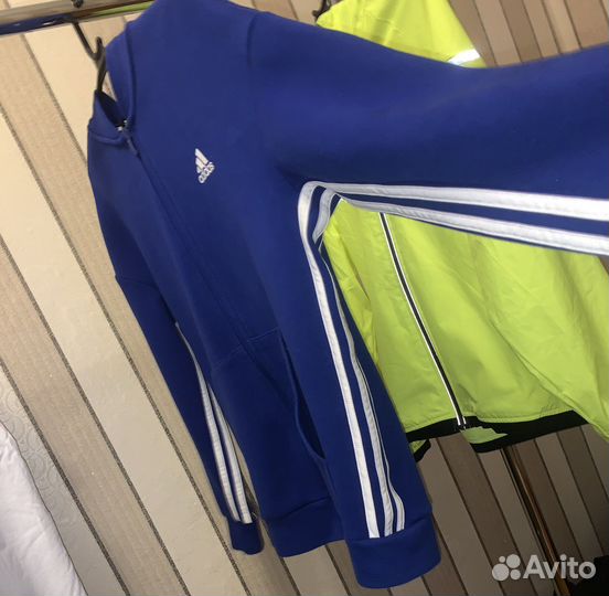 Зип худи Adidas с лампасами