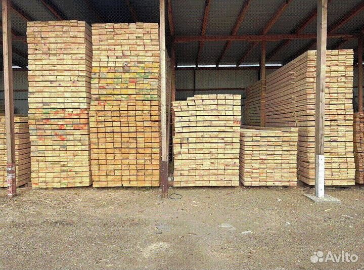 Брус 100x150x6000