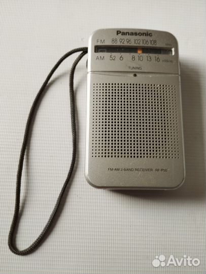 Карманный приемник Panasonic RF-P50. Рабочий