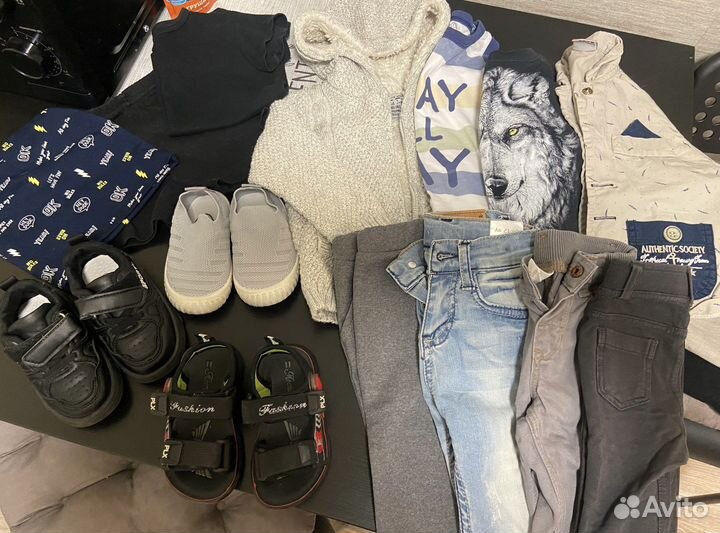 Отдам детские вещи пакетом