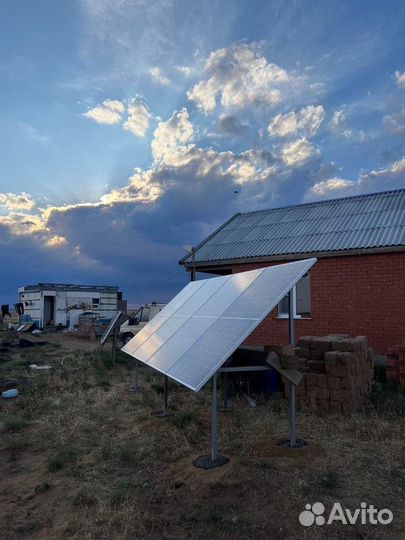 Комплект солнечных батарей для дома