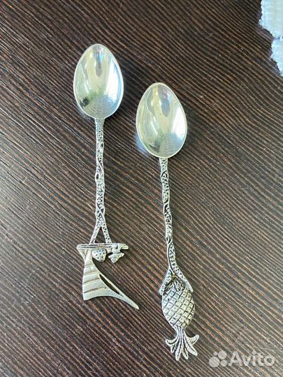 Сервировочные ложки Серебро 800 пробы