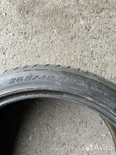 Pirelli P Zero 265/40 R22 106Y