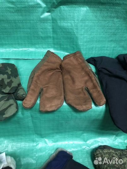 Рукавицы варежки армейские