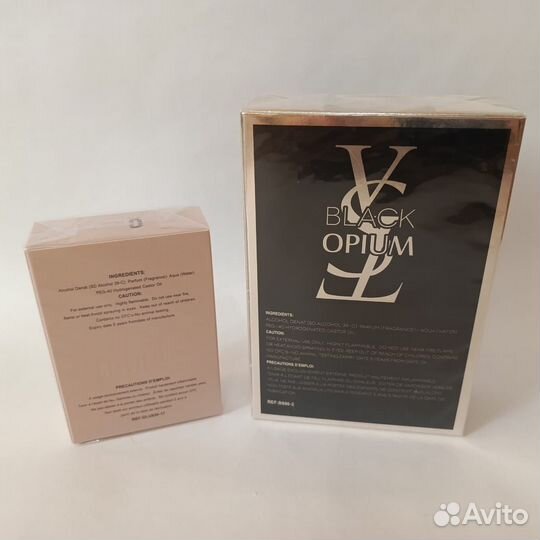 Yves Saint Laurent black opium + Mon Paris Floral