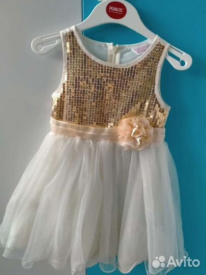 Платье для девочки 74 80 86