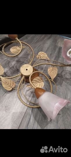 Люстра потолочная бу