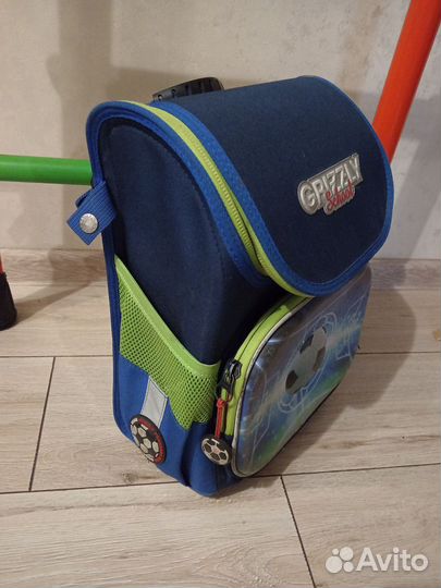 Рюкзак школьный для мальчика grizzly