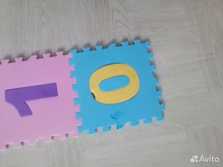 Пазл коврик детский мягкий