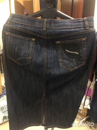 Юбка джинсовая