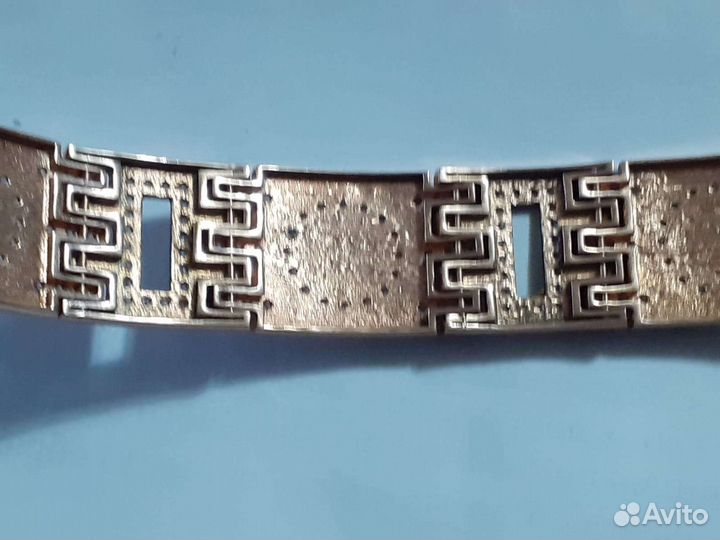 Мужской золотой браслет 585 бу