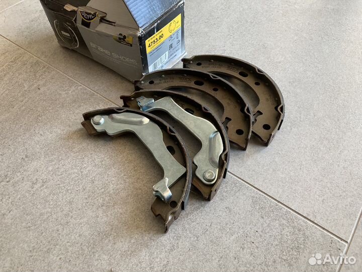 Тормозные колодки toyota corolla 120