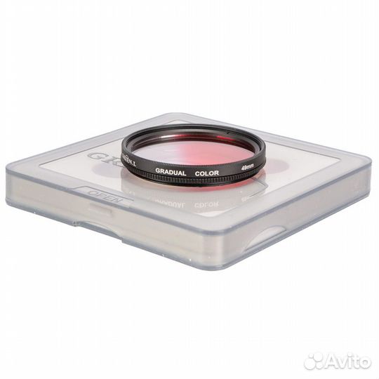 Светофильтр Green-L градиентный красный - 49mm