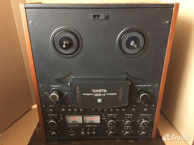 Катушечный магнитофон-приставка Илеть 103-1 стерео