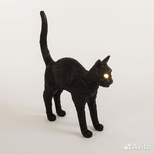 Настольная лампа Jobby The Cat Black 15041