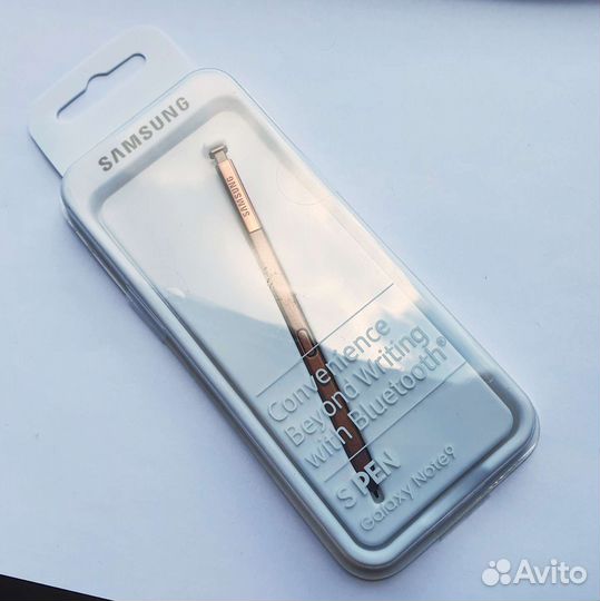 Новый стилус Note 9 бронзового цвета