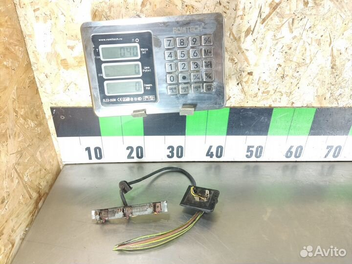 Резистор отопителя E 123