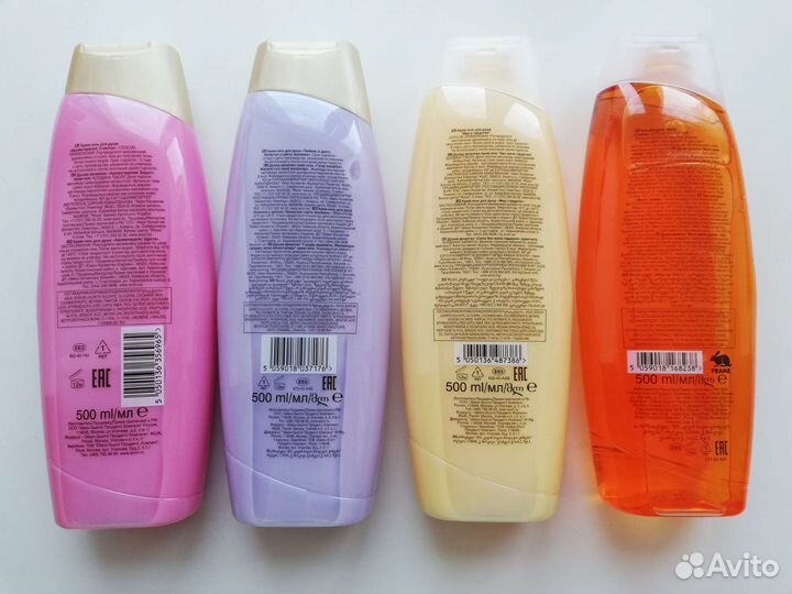 Гель для душа Шампунь Крем
