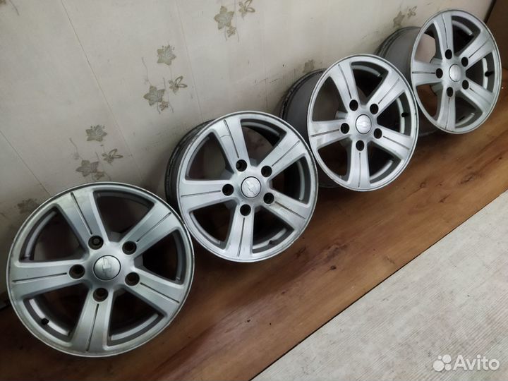 112) К-кт дисков ориг литых R16 chevrolet 5х139,7