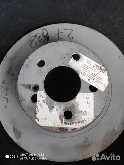Тормозные диски на mercedes c180